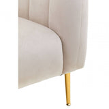Charlotte Silver Grey Velvet Armchair