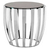 Afton Stainless Steel Side Table