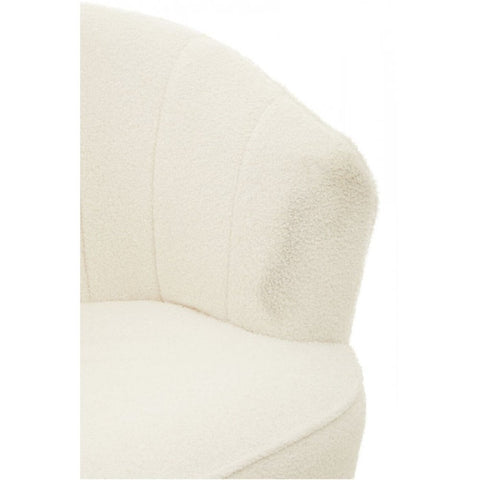 Arden Channel Armchair With Gold Finish Legs