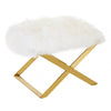 Coris Sheepskin Stool