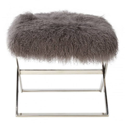 Coris Sheepskin Stool