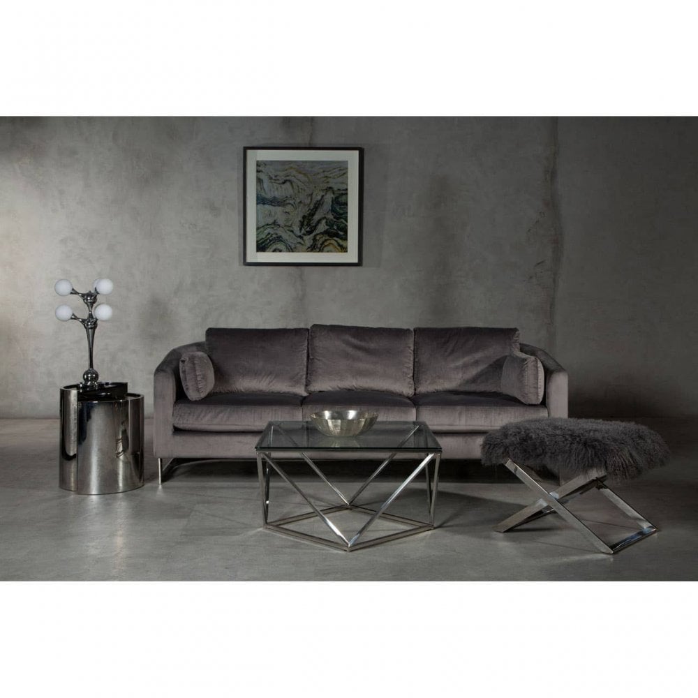 Coris Sheepskin Stool