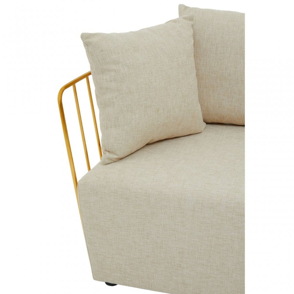 Flora Two Seat Fabric Sofa