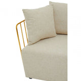 Flora Two Seat Fabric Sofa