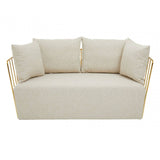 Flora Two Seat Fabric Sofa