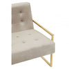 Flora Two Seat Velvet Sofa