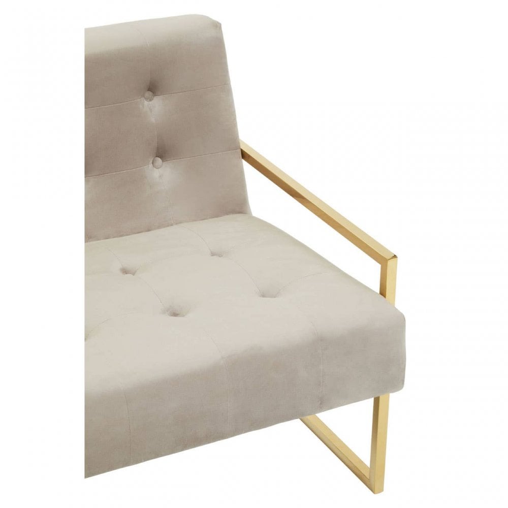 Flora Two Seat Velvet Sofa