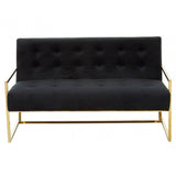 Flora Two Seat Velvet Sofa