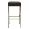 Elara Black Pu Bar Stool