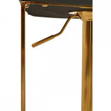 Elara Dark Grey And Square Base Bar Stool