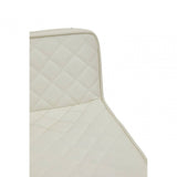 Elara White And Gold Bar Stool