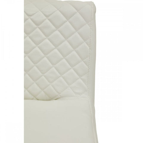 Elara White And Gold Bar Stool