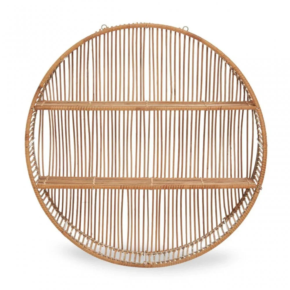 Kalimantan Large Rattan Wall Shelf