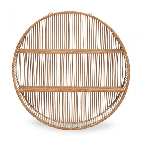 Kalimantan Large Rattan Wall Shelf