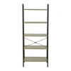 Hawthorn Five Tier Veneer Ladder Shelf Unit