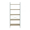 Hawthorn Five Tier Veneer Ladder Shelf Unit