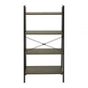 Hawthorn Four Tier Veneer Ladder Shelf Unit