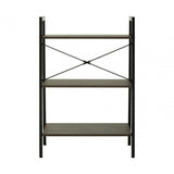 Hawthorn Three Tier Veneer Ladder Shelf Unit