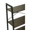 Hawthorn Three Tier Veneer Ladder Shelf Unit