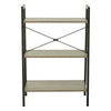 Hawthorn Three Tier Veneer Ladder Shelf Unit