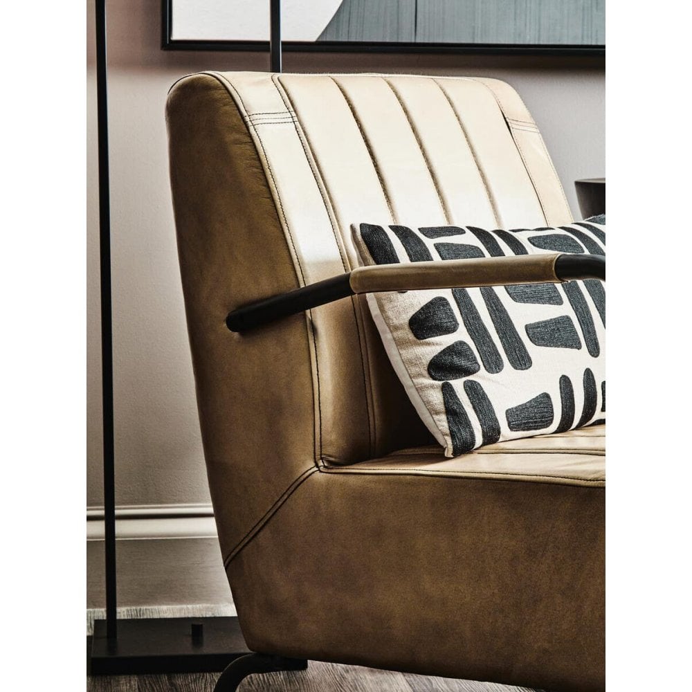 Bison Leather Armchair