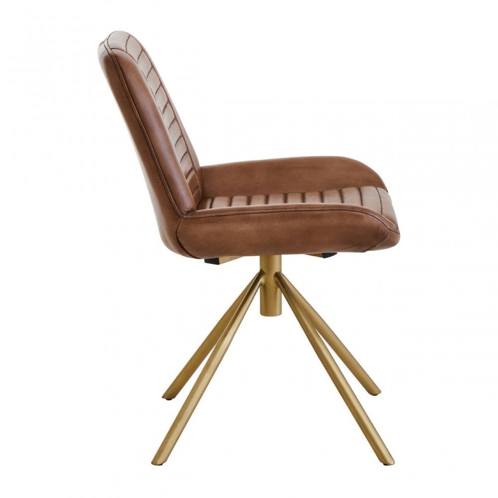 Bison Leather Chair