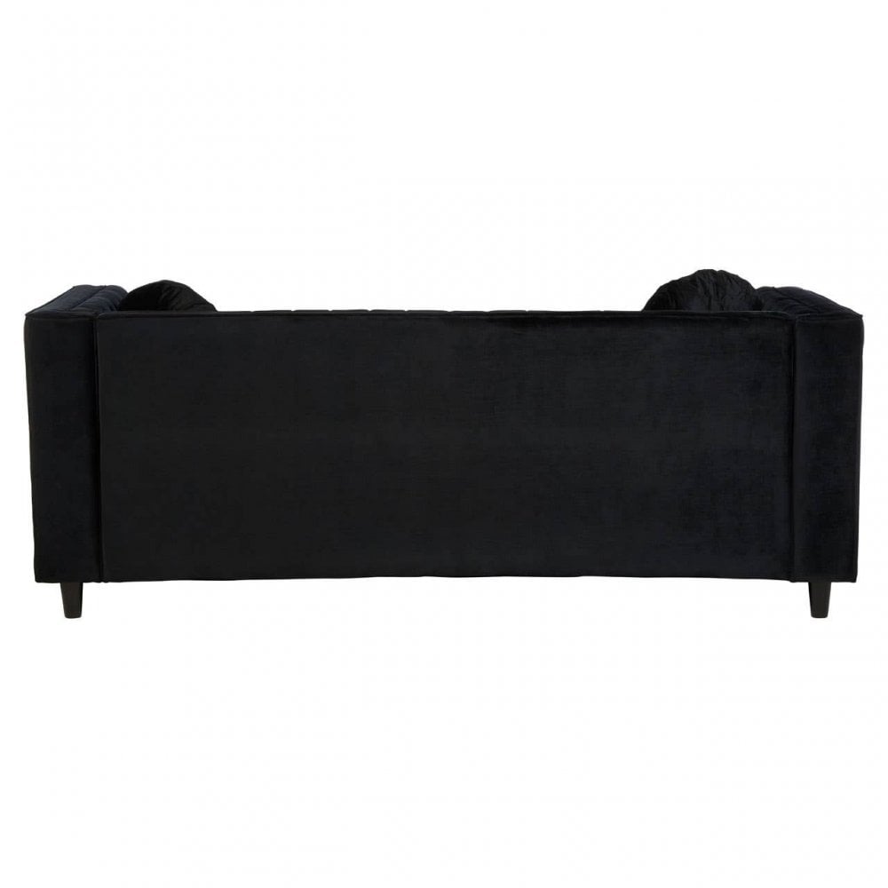 Farrah Three Seat Velvet Sofa