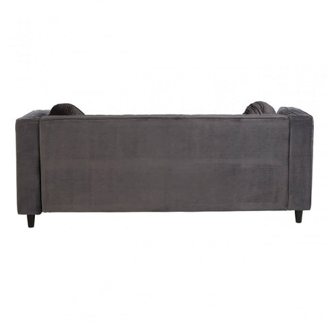 Farrah Three Seat Velvet Sofa