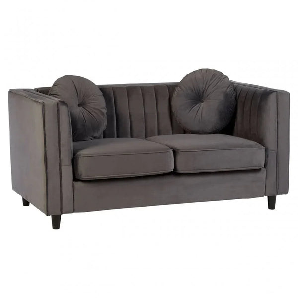 Farrah Two Seat Velvet Sofa