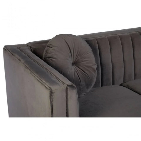 Farrah Two Seat Velvet Sofa