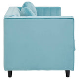 Farrah Two Seat Velvet Sofa