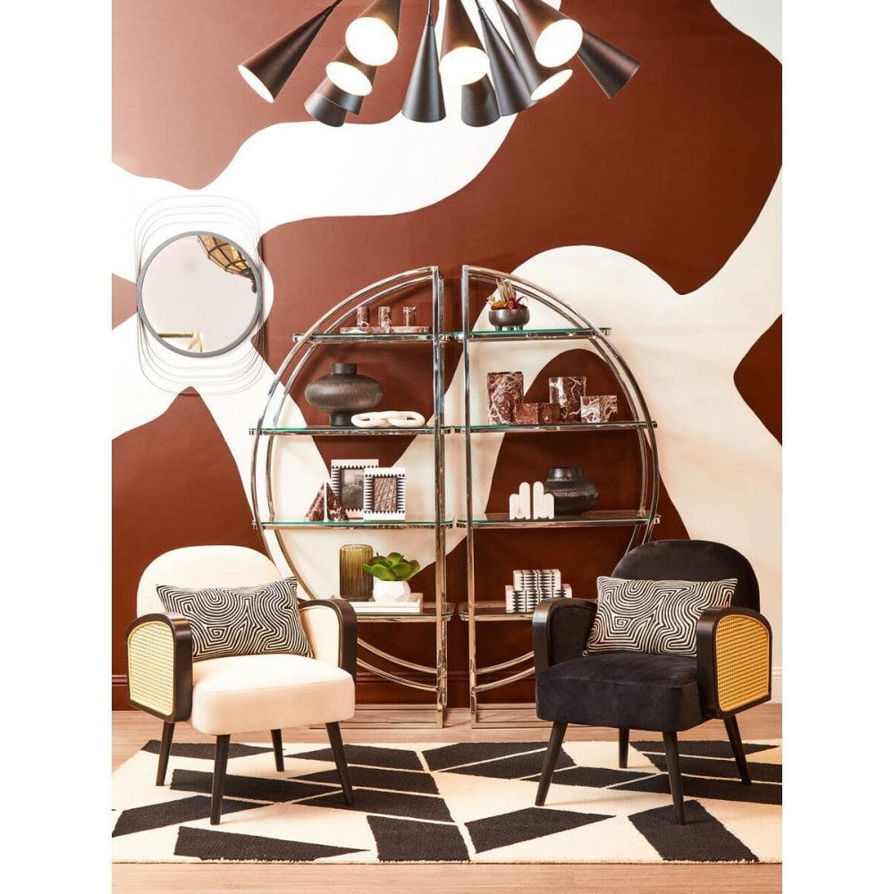 Elara Velvet Armchair