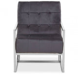 Lila Velvet Chair