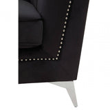 Mason Three Seat Velvet Sofa