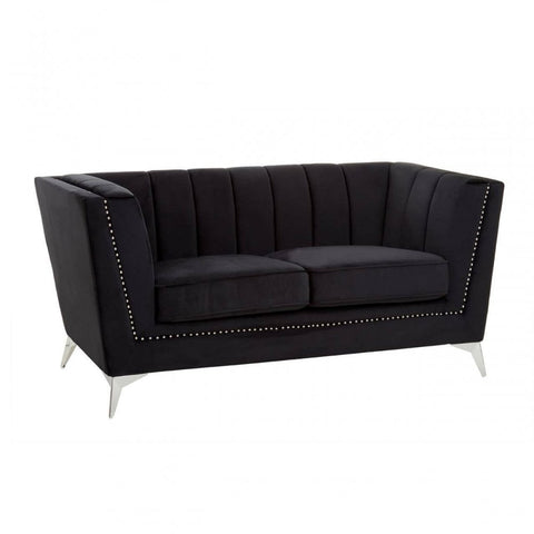 Mason Two Seat Velvet Sofa
