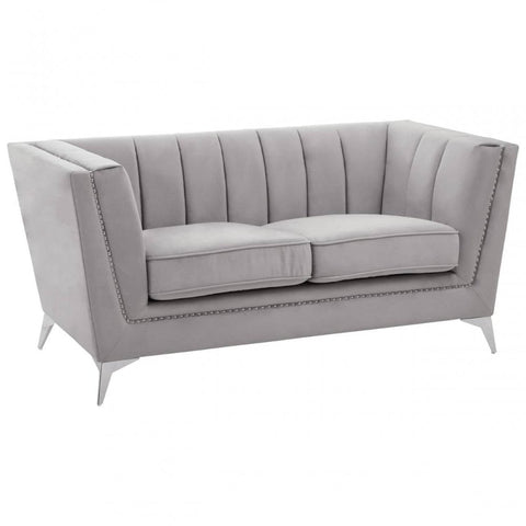 Mason Two Seat Velvet Sofa