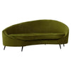 Camila Three Seat Velvet Sofa
