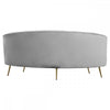 Camila Three Seat Velvet Sofa