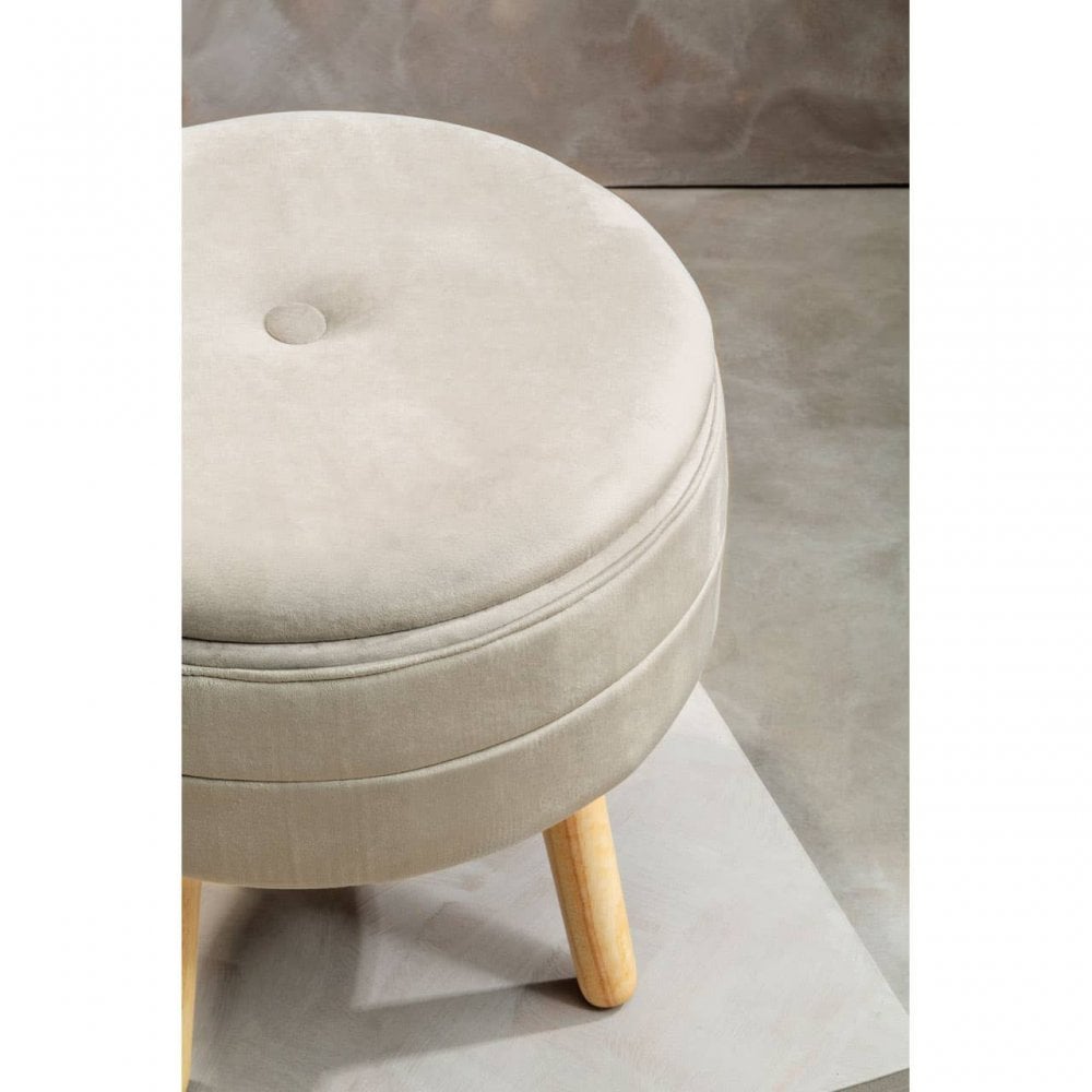 Verona Velvet Stool