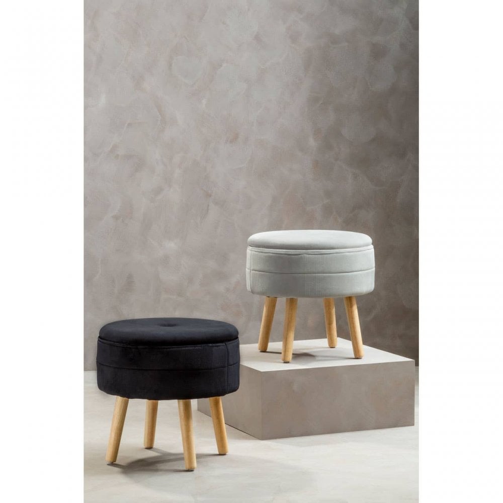 Verona Velvet Stool
