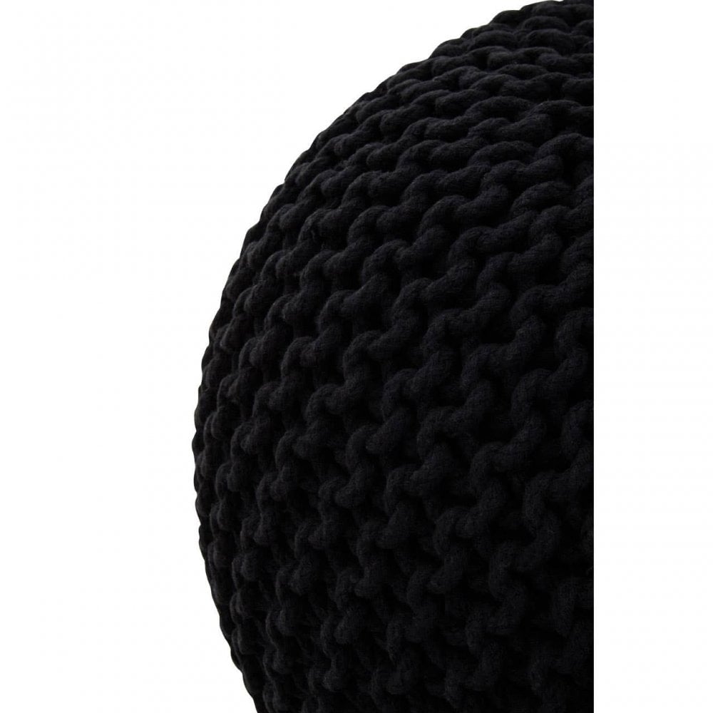 Brayden Knit Pouffe