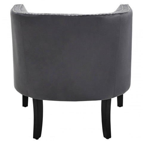 Elyse Velvet Studded Chair
