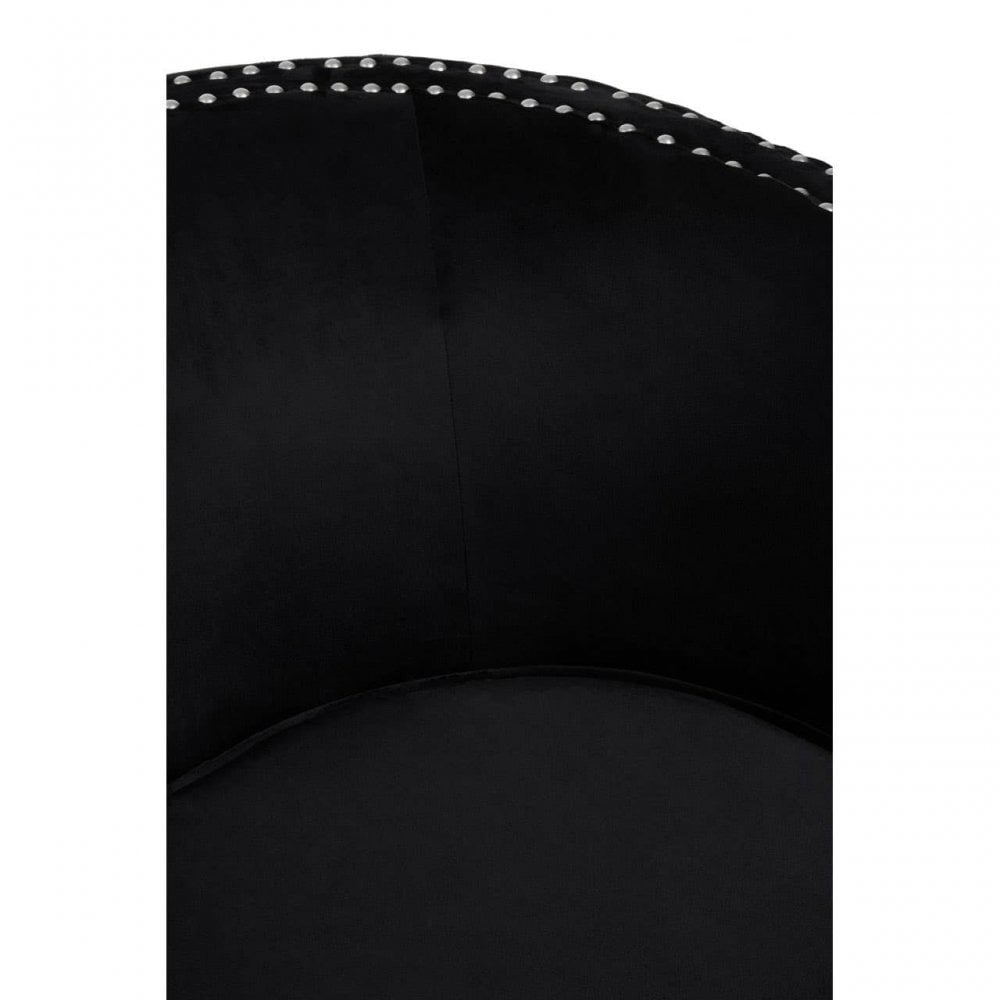 Elyse Velvet Studded Chair