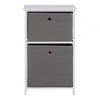 Marlow 2 Fabric Drawers Cabinet