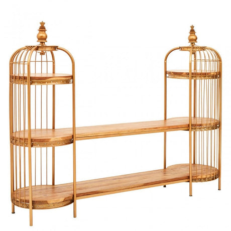 Cameron Long Birdcage Shelf Unit