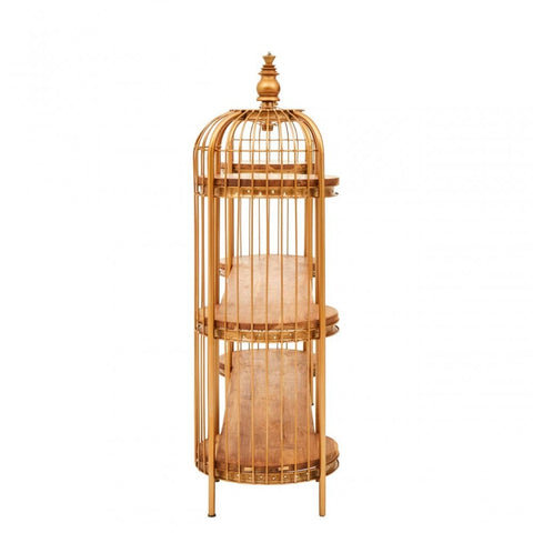 Cameron Long Birdcage Shelf Unit