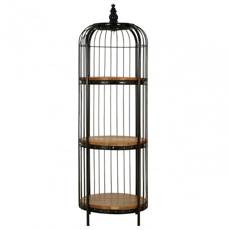 Cameron Small Finish Birdcage Shelf Unit