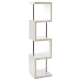 Orion 4 Tier Gloss Shelf Unit