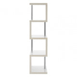 Orion 4 Tier Gloss Shelf Unit