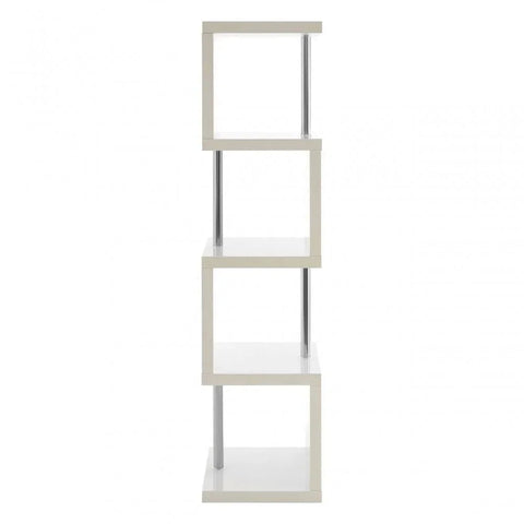 Orion 4 Tier Gloss Shelf Unit